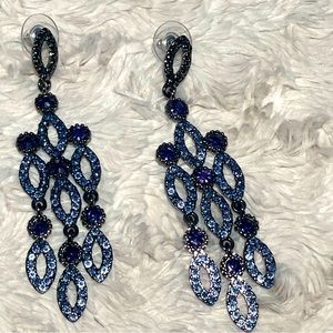 Blue earrings